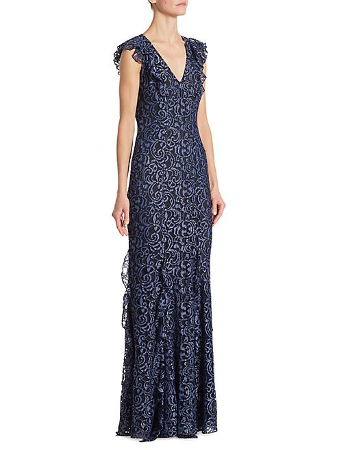 ZAC Zac Posen - Josephine Lace Mermaid Gown