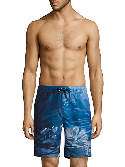 Surfside Supply Co. - Novelty Coral Reef Printed Shorts