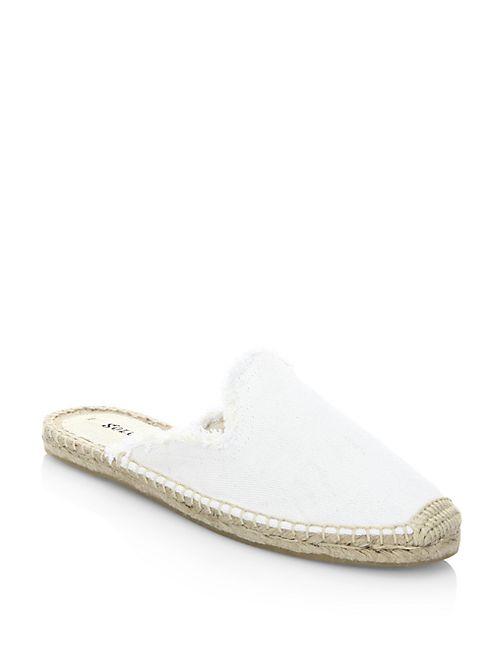 Soludos - Frayed Canvas Mules