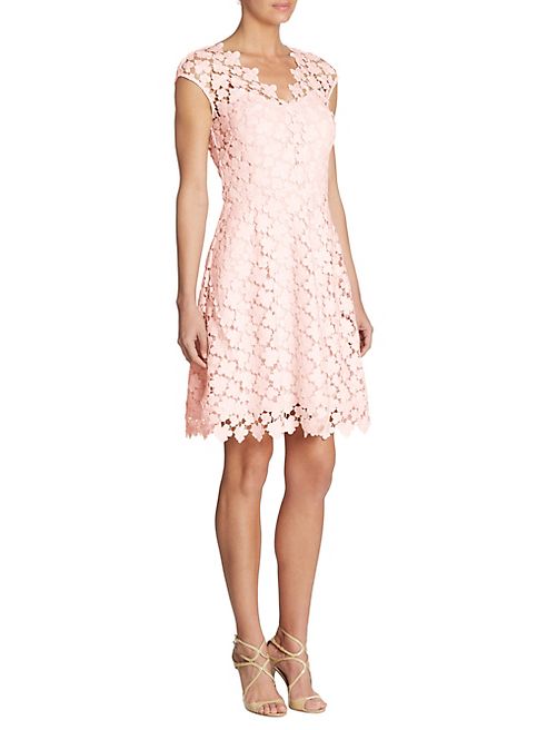 Shoshanna - Floral Lace Dress