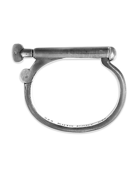 King Baby Studio - Sterling Silver Vintage Shackle