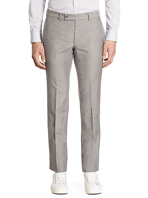 Saks Fifth Avenue Collection - Modern Ford Wool & Linen Pants