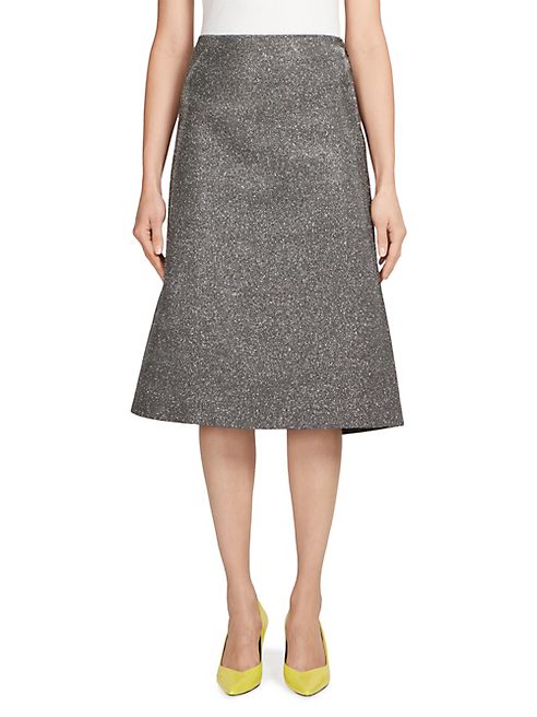 Cédric Charlier - Cotton A-Line Skirt