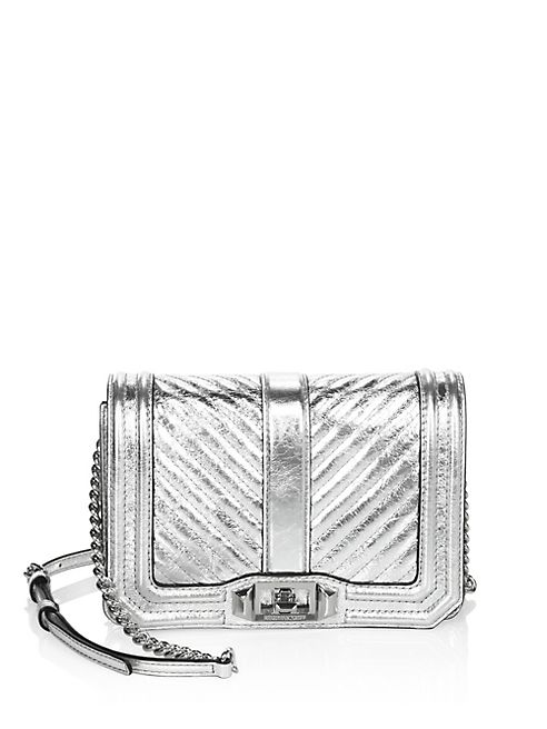 Rebecca Minkoff - Chevron Quilted Leather Crossbody Bag