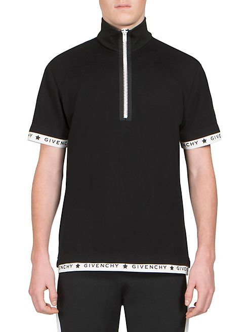 Givenchy - Cuban Half-Zip Polo