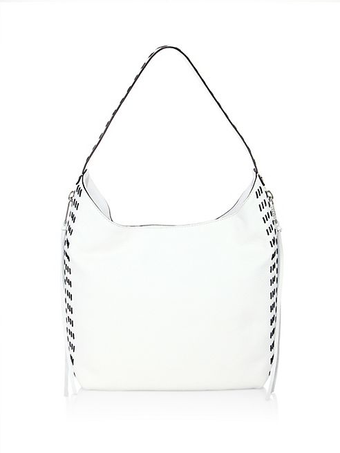 Rebecca Minkoff - Medium Bryn Double-Zip Leather Hobo Bag