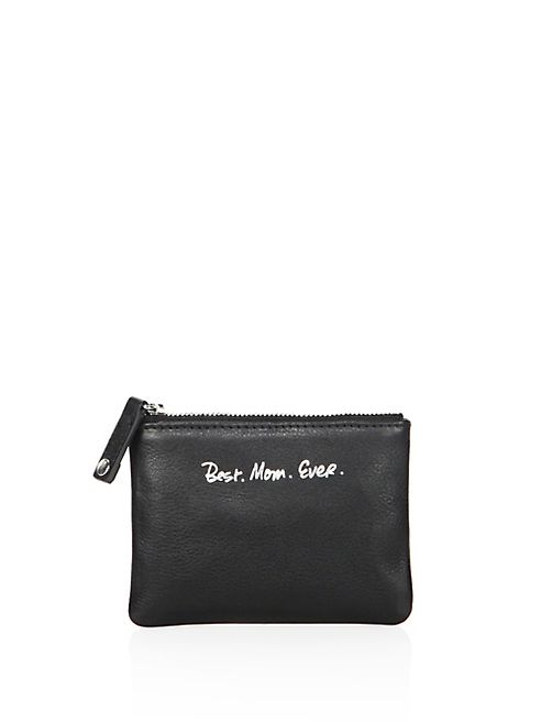 Rebecca Minkoff - Betty Best Mom Ever Leather Pouch