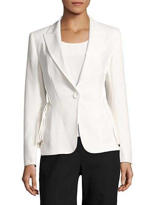 Escada - Bakara Lace-Up Detail Jacket