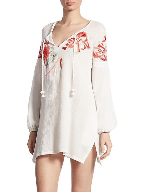 Natori - Manila Bay Embroidered Tunic