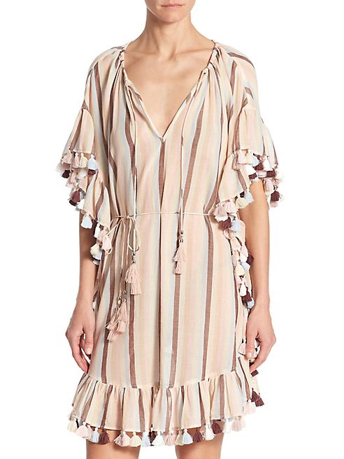 Zimmermann - Jasper Cotton Striped Dress