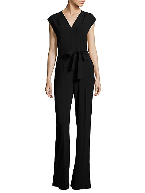 Escada - Tfeda Belted Flared Jumpsuit