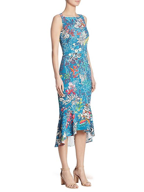 Peter Pilotto - Stretch Floral-Print Dress