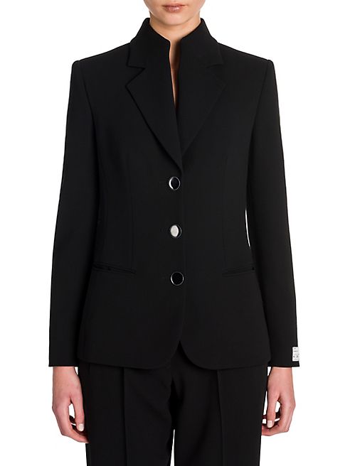 Giorgio Armani - Lana Virgin Wool Tuxedo Jacket