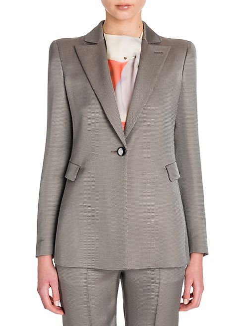 Giorgio Armani - Micro-Jacquard Jacket