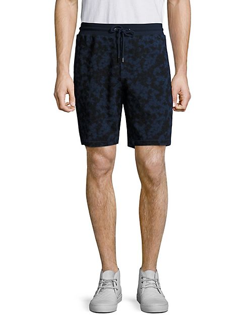 Michael Kors - Subtle Camouflage Print Drawstring Shorts