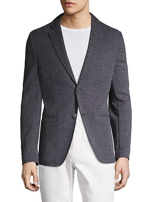 Michael Kors - Birdseye Knit Regular Fit Blazer