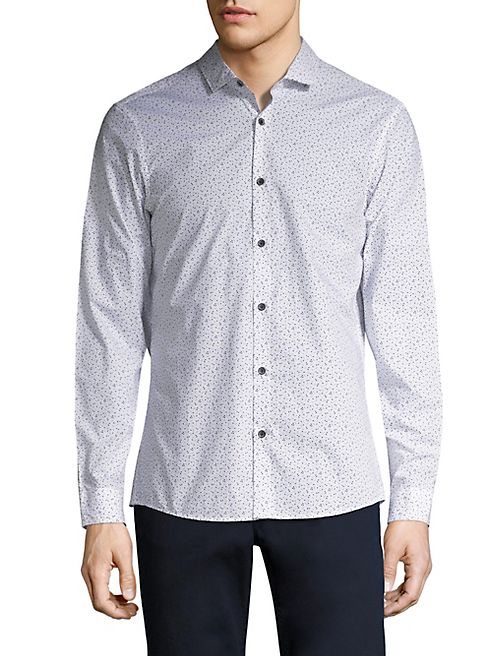 Michael Kors - Otis Print Slim Fit Shirt