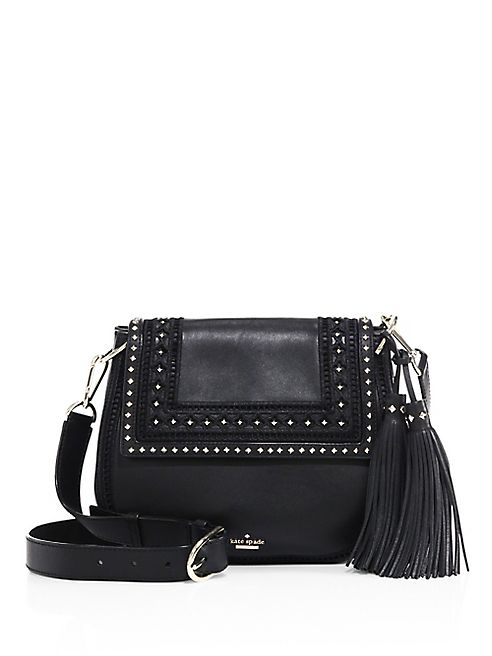 Kate Spade New York - Basset Lane Emaline Leather Saddle Bag