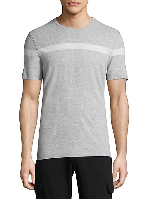 Michael Kors - Striped Heather Tee