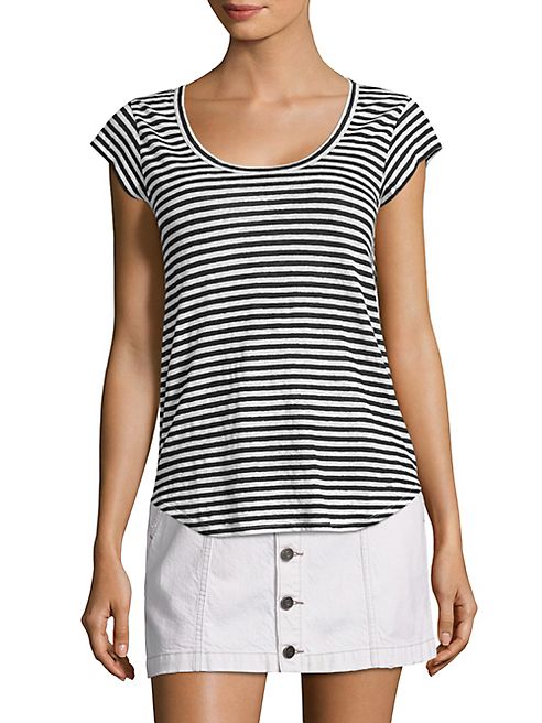 Joie - Neyo Striped Linen Tee