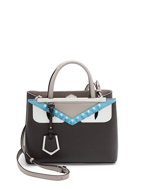 Fendi - 2 Jours Monster Leather Tote