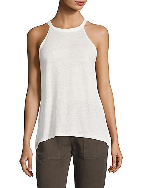 Joie - Odelia Slub Linen Halter Top