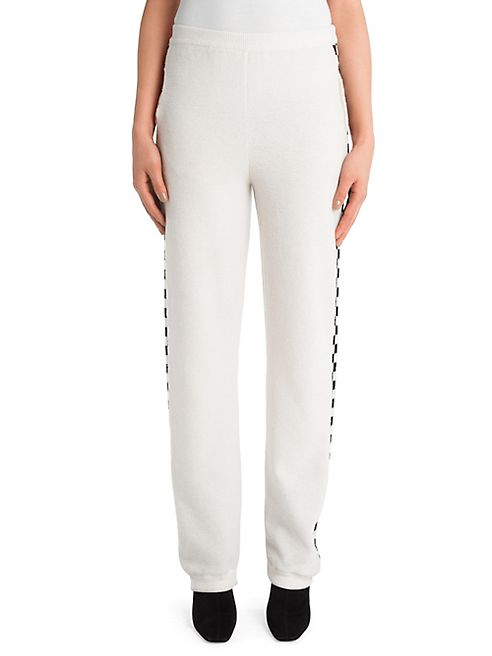 Stella McCartney - Checked Wool Sweatpants