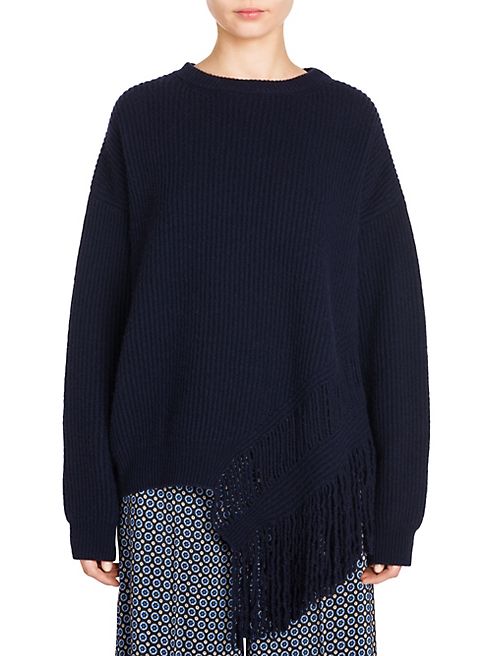 Stella McCartney - Cashmere &Wool Fringe Sweater