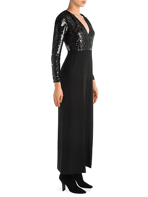 Stella McCartney - Rosie Silk Sequin Jumpsuit