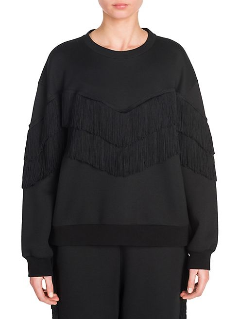 Stella McCartney - Cotton Fringe Sweatshirt