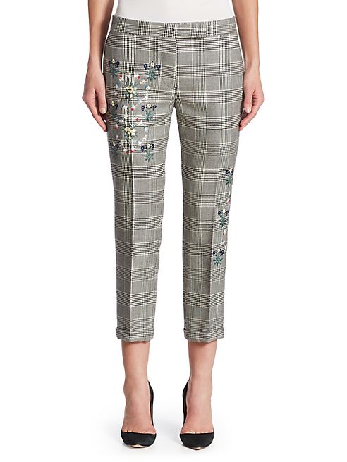 Thom Browne - Embroidered Wool Trouser