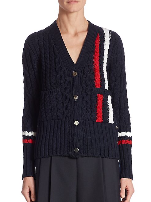 Thom Browne - Knit Wool Cardigan