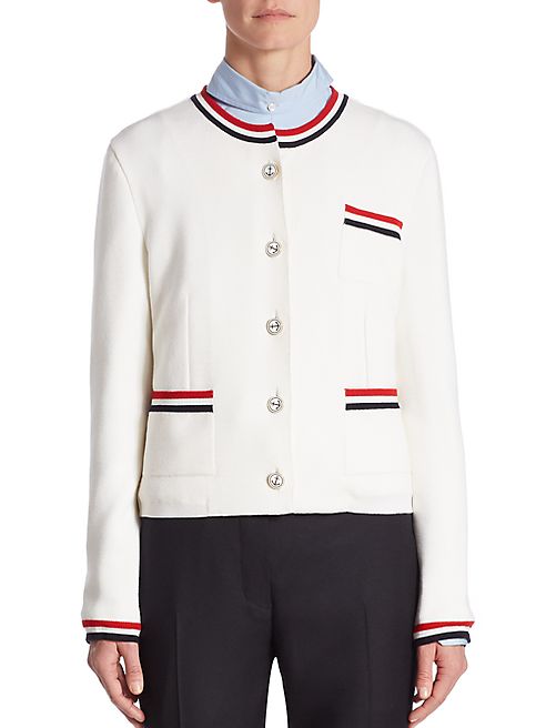 Thom Browne - Knit Wool Jacket