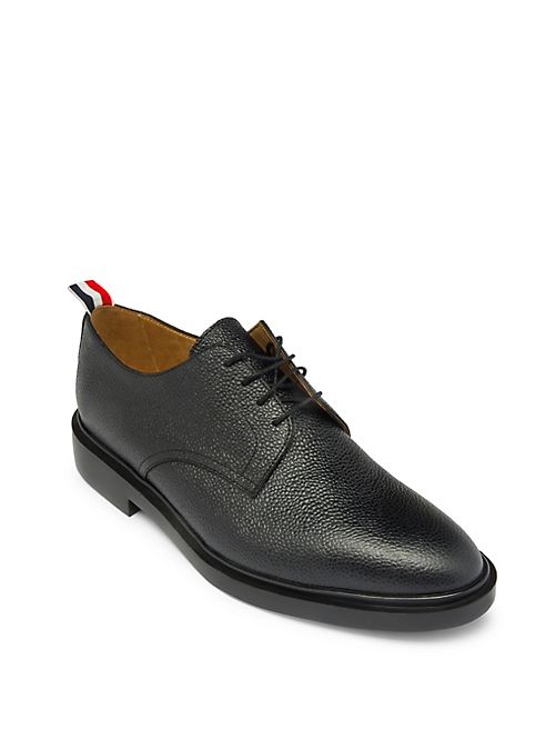 Thom Browne - Pebbled Leather Derby Shoes