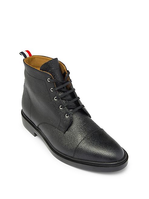 Thom Browne - Derby Lace-up Captoe Boots