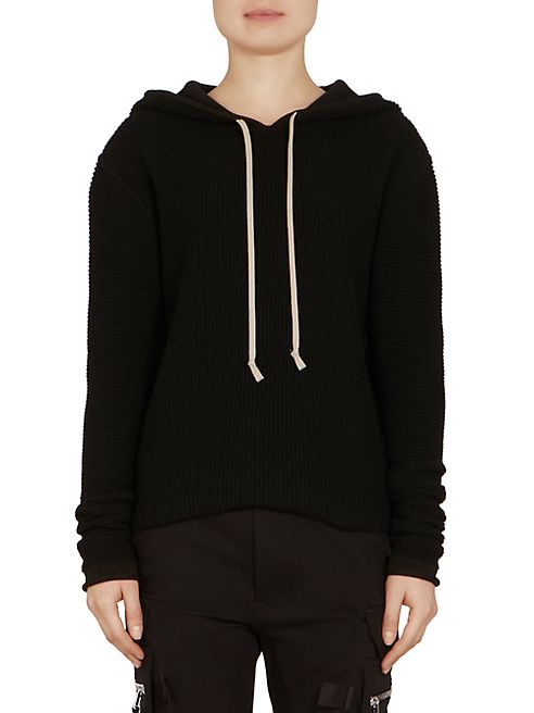 Rick Owens - Wool & Cashmere Hoodie