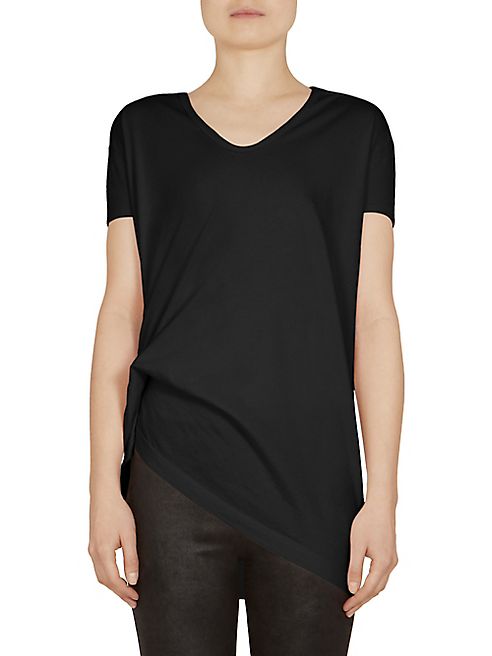 Rick Owens - Hiked Gathered Tee