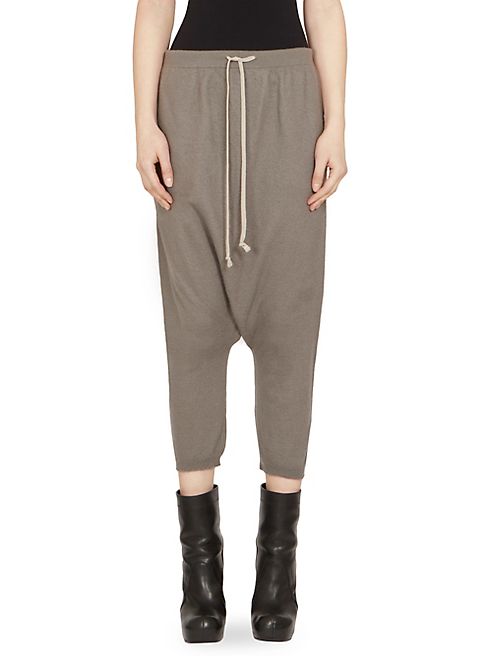 Rick Owens - Cashmere Drawstring Pants