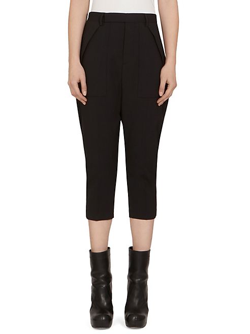 Rick Owens - Wool Cargo Trouser