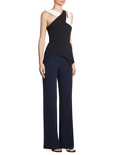 Roland Mouret - Heythorpe Colorblock Jumpsuit