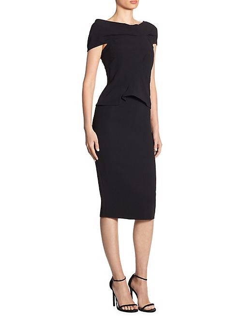 Roland Mouret - Balvern Zip-Back Dress