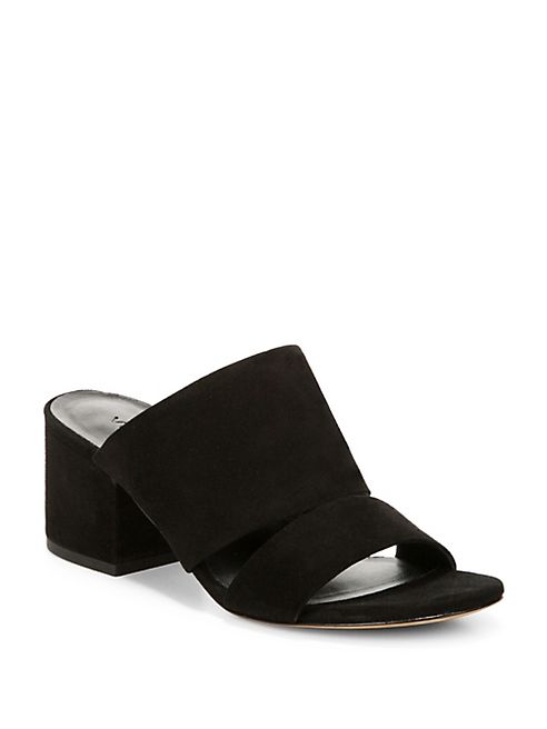 Vince - Charleen Leather Slide Sandals