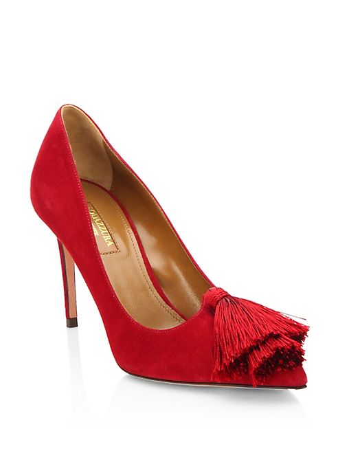 Aquazzura - Love Tassel Pumps