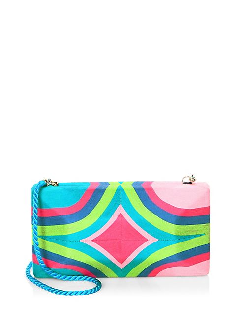 BEATRIZ - Rainbow Large Convertible Clutch