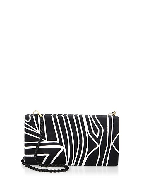 BEATRIZ - Colorblock Large Convertible Clutch