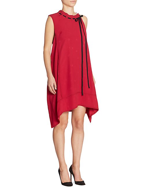 Proenza Schouler - Tie Front Trapeze Dress