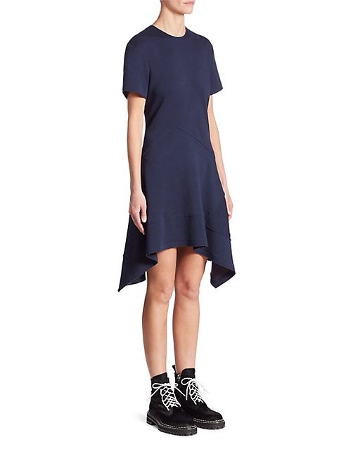 Proenza Schouler - Wool Asymmetric Dress