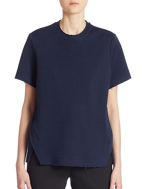 Proenza Schouler - Wool Tie Neck Top