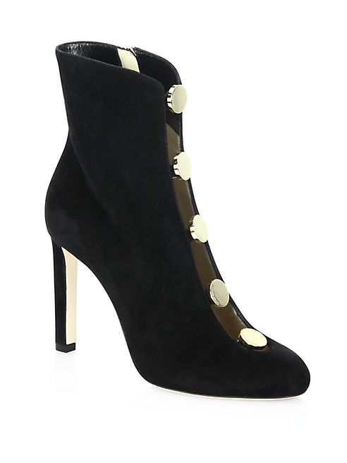 Jimmy Choo - Loretta 100 Suede Booties