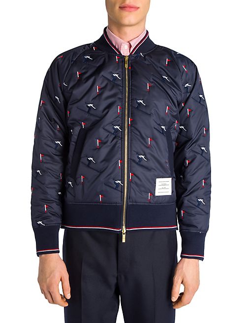 Thom Browne - Slim-Fit Bomber Jacket